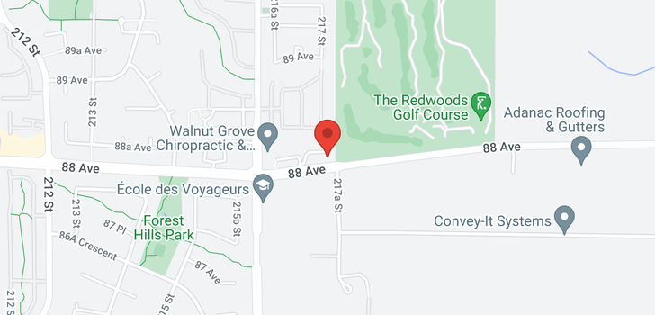map of 108 21707 88TH AVENUE